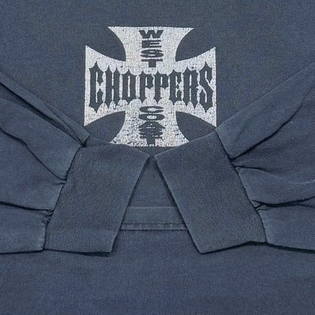 WEST COAST CHOPPERS	IRON CROSS LONG BEACH CA LS BLACK FITS XXL 8604