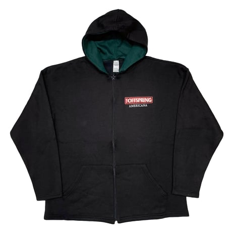 OFFSPRING AMERICANA ZIP UP SWEAT HOODIE FITS XL 4454