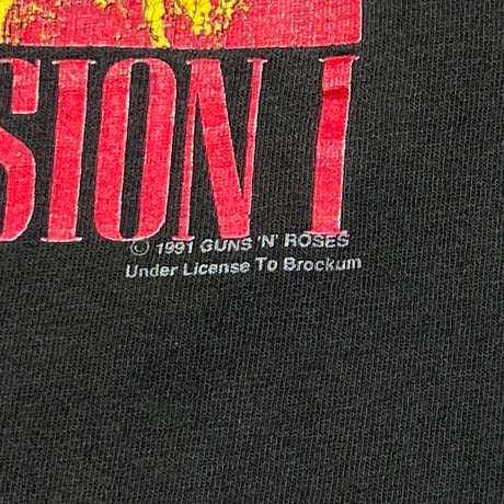 GUNS N' ROSES USE YOUR ILLUSION TOUR 1991 BROCKUM LARGE 5178
