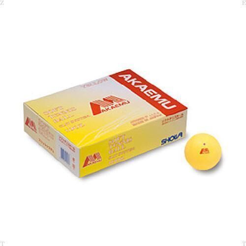 工場直送アカエム公認球ルーセントソフトテニスボール3ダース 工場直送