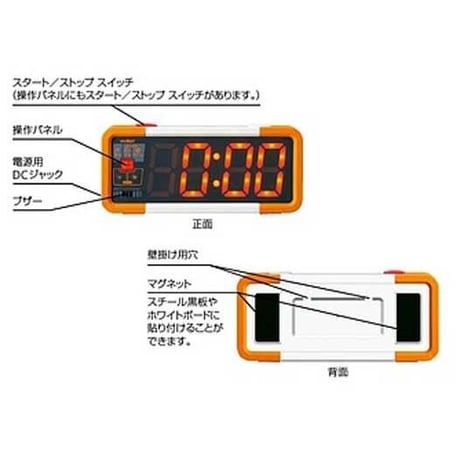 デジタイマチャレンジ　UD0010　モルテン　ストップウォッチ・タイマー・プログラムタイマー