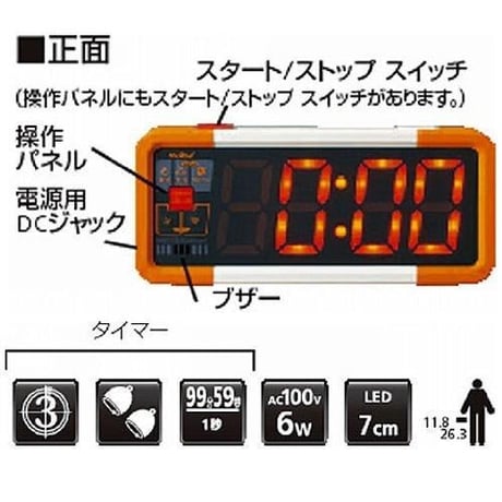 デジタイマチャレンジ　UD0010　モルテン　ストップウォッチ・タイマー・プログラムタイマー