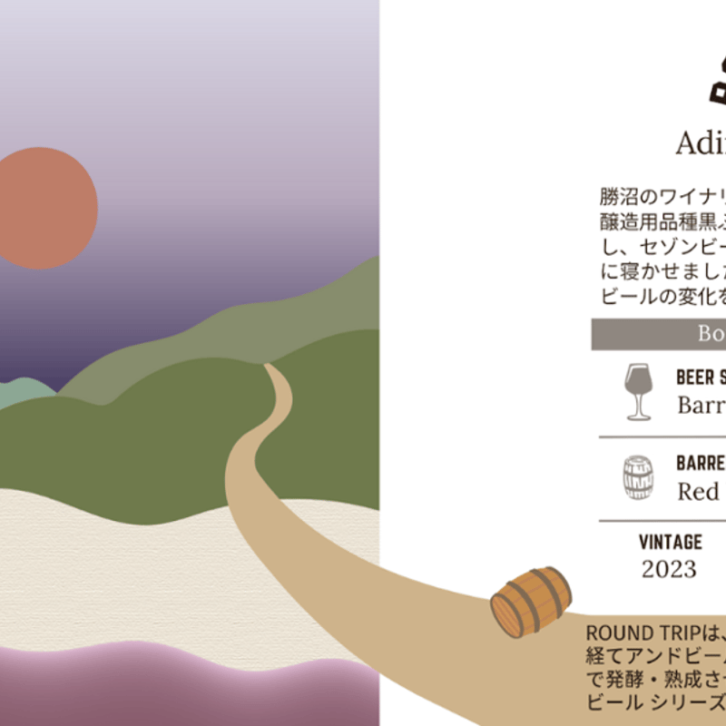 【 Ron Van Dongen: A. angustatum】★値下げしました Adiron Dack Trip ～ROUND TRIPシリーズ #03 ～【330ml瓶】