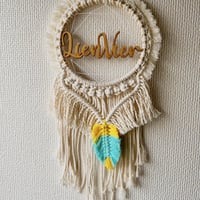 243-SIGNTAPESTRY/Mahalo | Rutilus handmade 243-SIGNTAPESTRY/Mahalo | Rutilus handmade