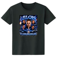 【期間限定品】資産１兆ドル越え！金運宇宙規模HIPHOPラップT