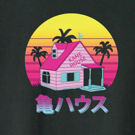 亀ハウス白Tシャツ
