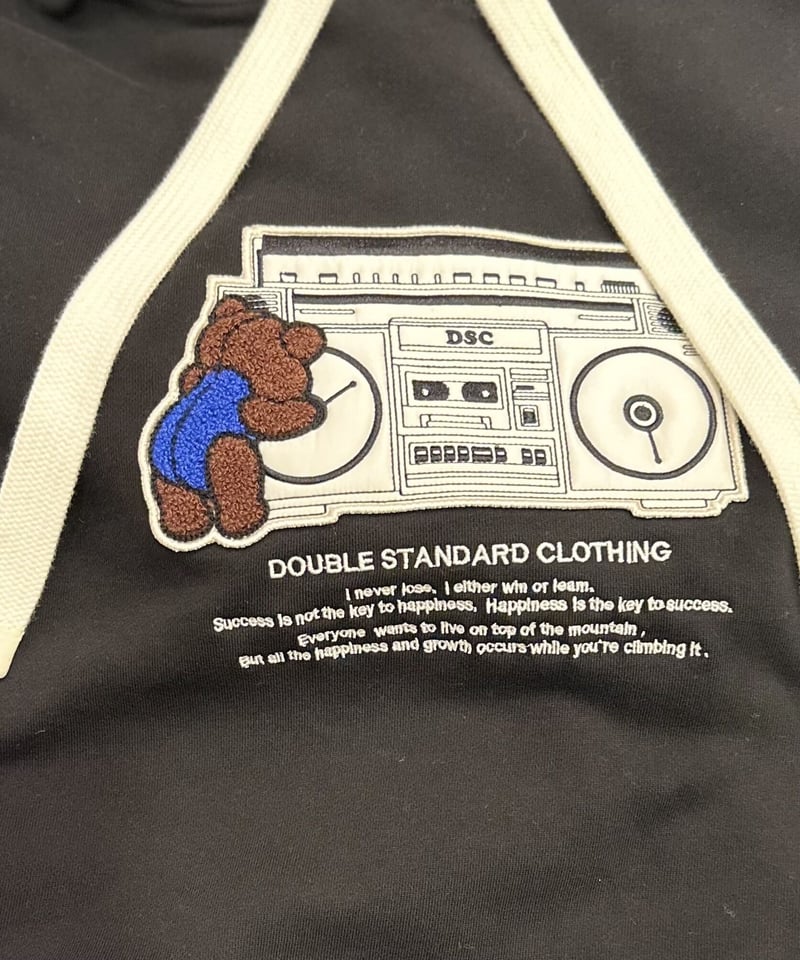 Double Standard Clothing 】ラジカセワッペンギャザースリーブ Double Standard Clothing 】ラジカセワッペンギャザースリーブ