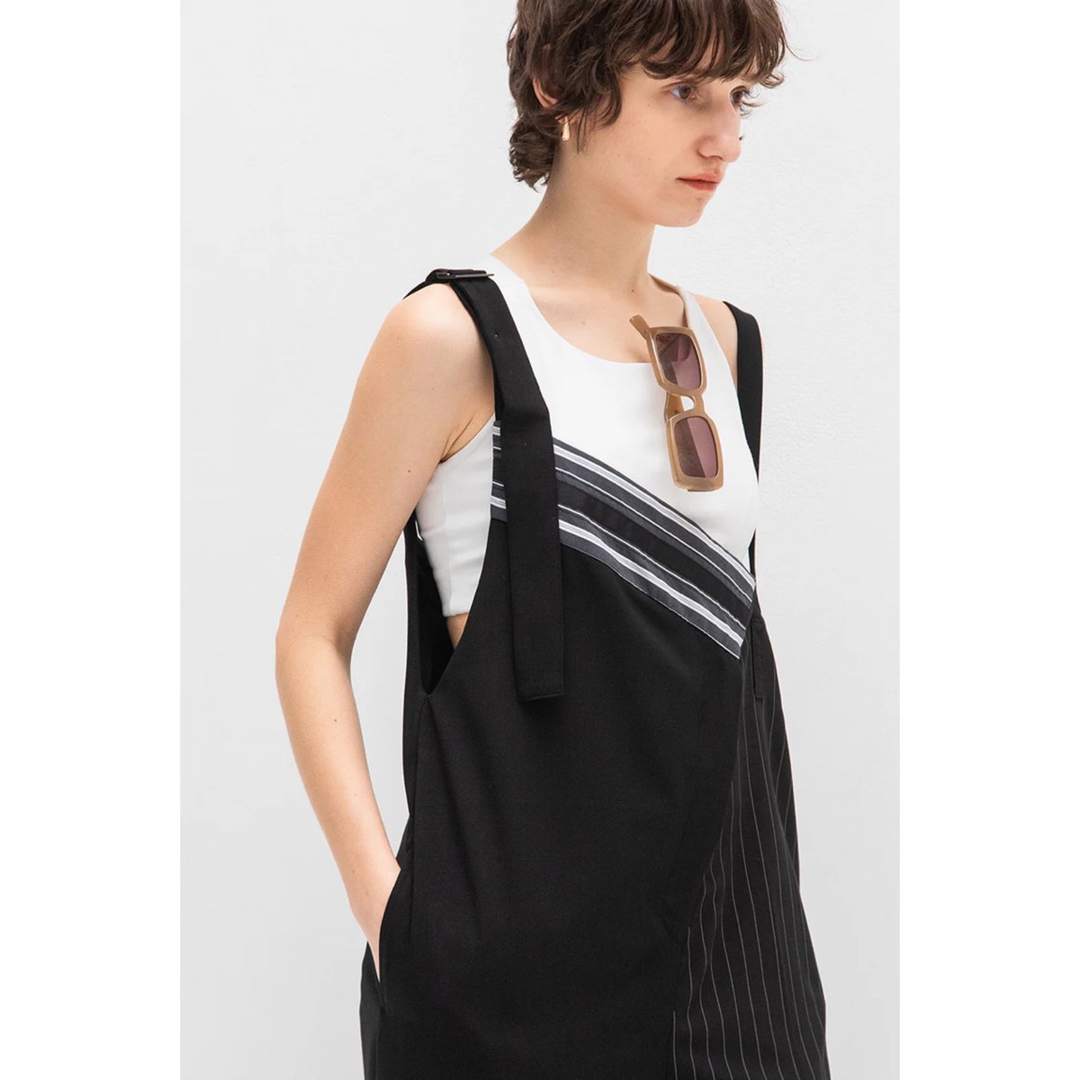 AULA AILA】ASYMMETRY SALOPETTE | nouvergine