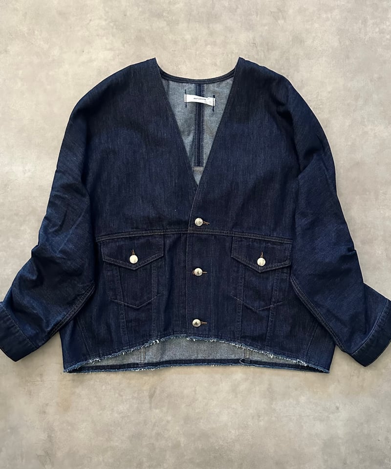 【美品】アントゲージ Vネック Gジャン ANTGAUGE アントゲージ Vネック Gジャン ANTGAUGE レディース 国内正規品