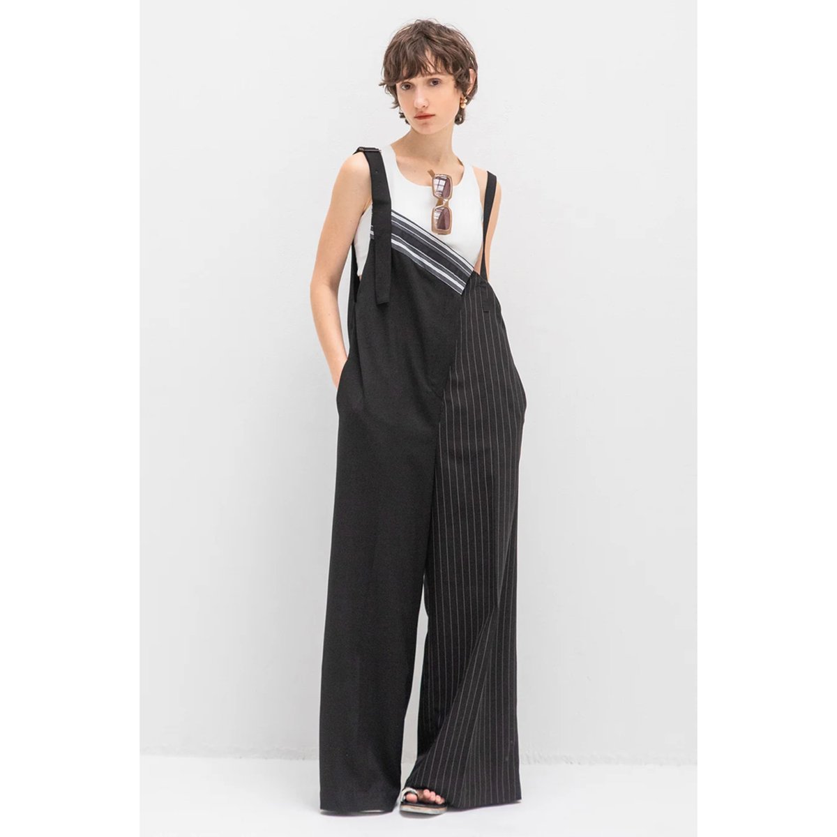 AULA AILA】ASYMMETRY SALOPETTE | nouvergine