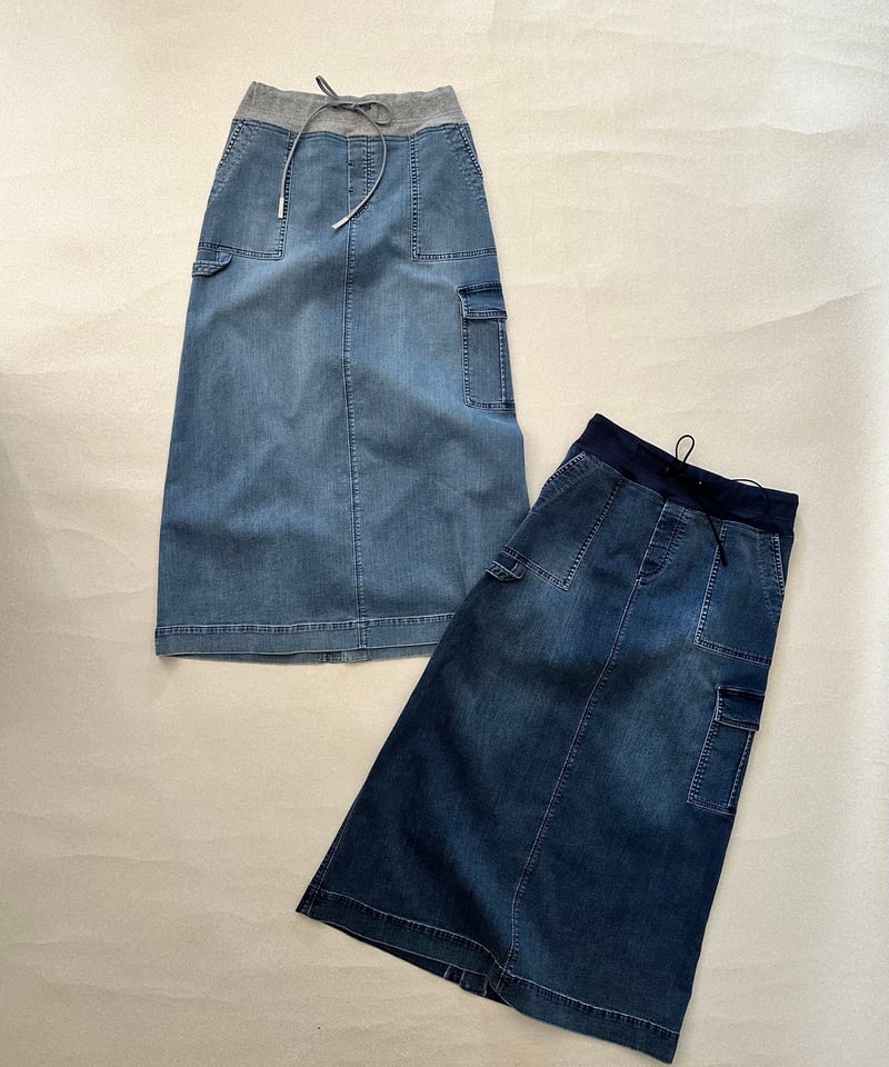 新品 ★ブルーフロンセ ◎ISKO　デニムスカート　38サイズ BLUE FRONCE】ISKOデニムタイトスカート | nouvergine