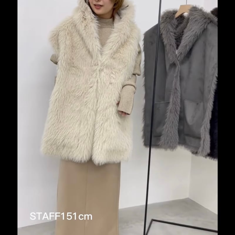 リバーシブル ムートンPO あったかくっ 