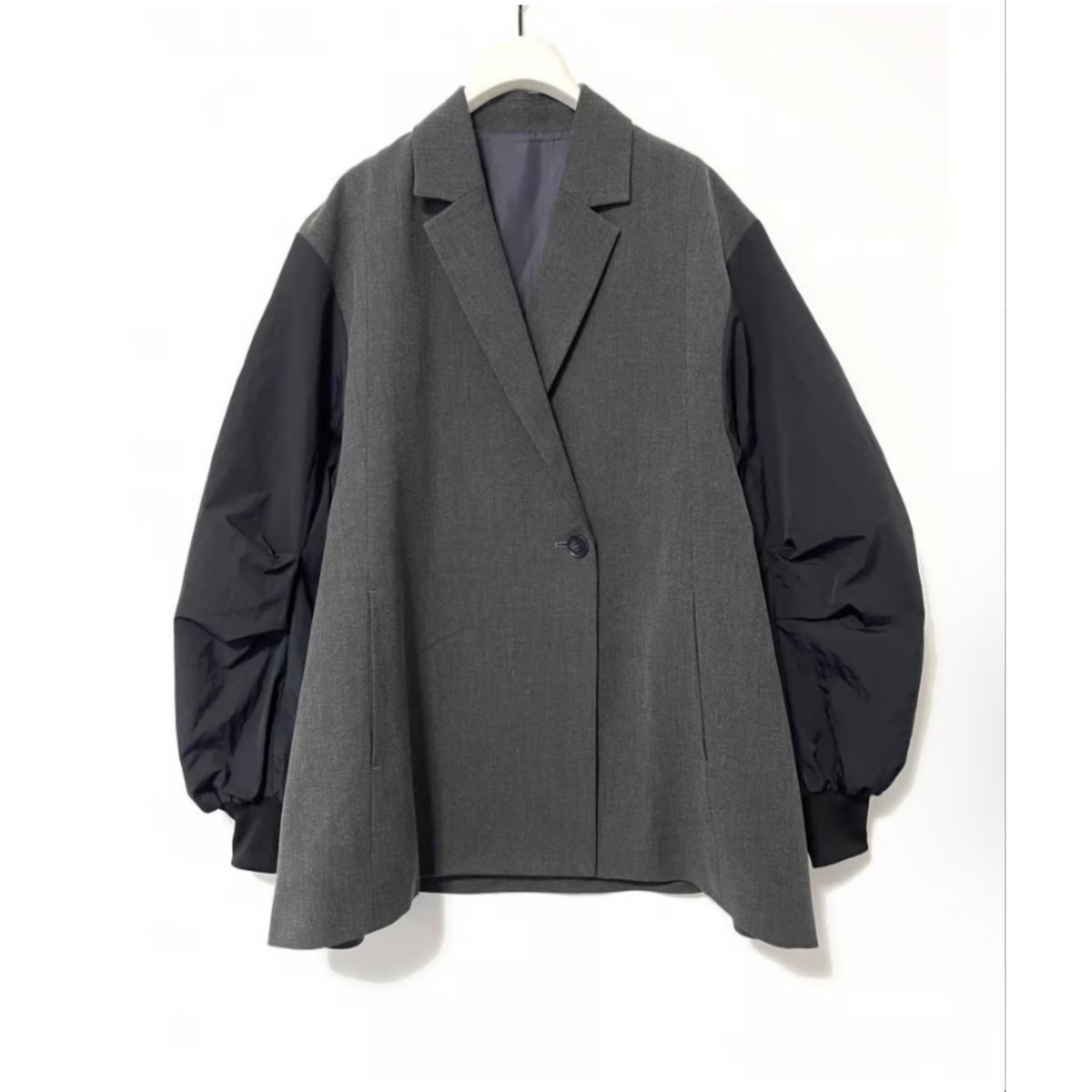 CHIGNON】 袖ドッキングフォルムジャケット | nouvergine