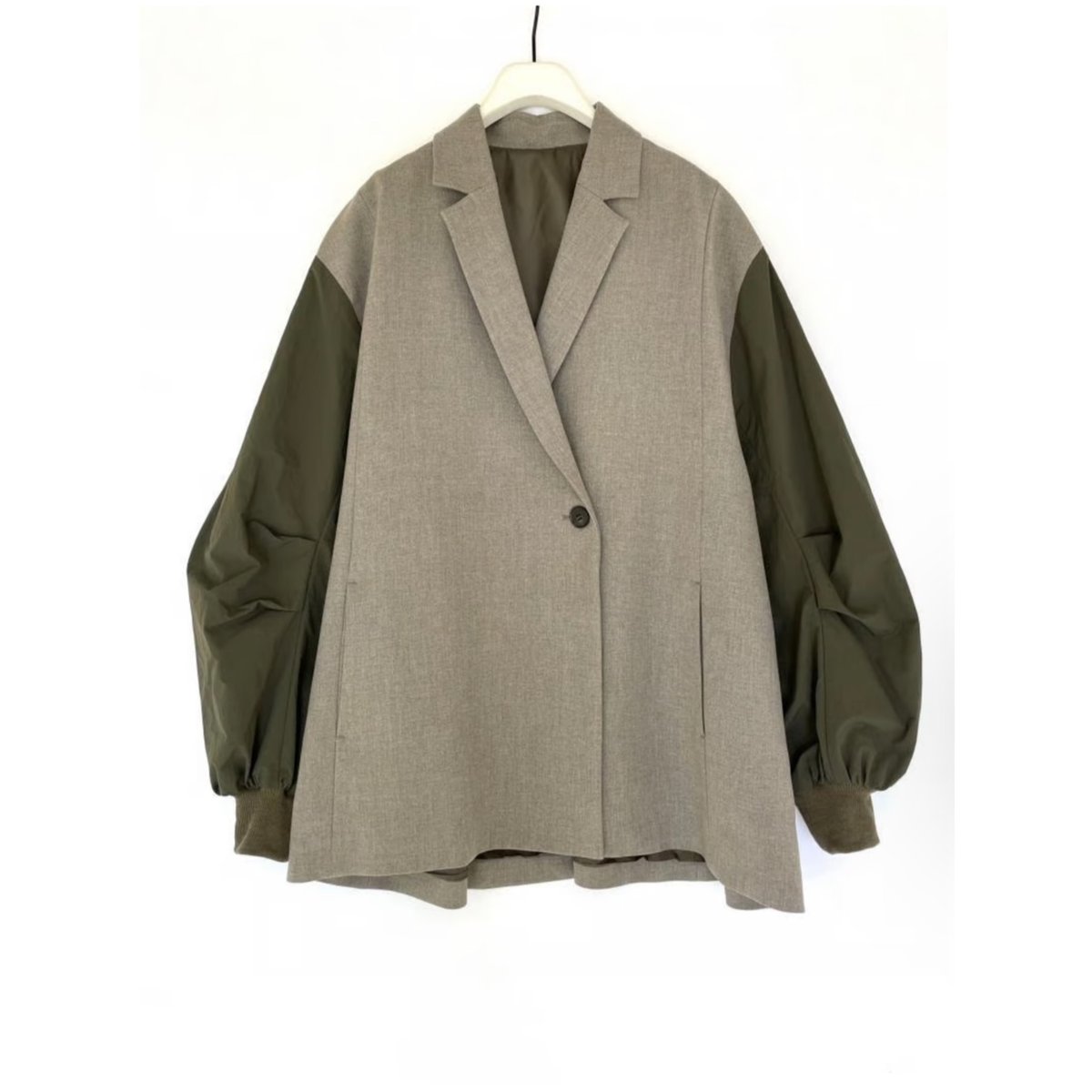 CHIGNON】 袖ドッキングフォルムジャケット | nouvergine