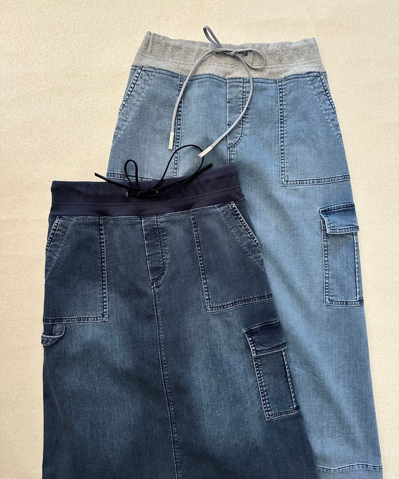 新品 ★ブルーフロンセ ◎ISKO　デニムスカート　38サイズ BLUE FRONCE】ISKOデニムタイトスカート | nouvergine