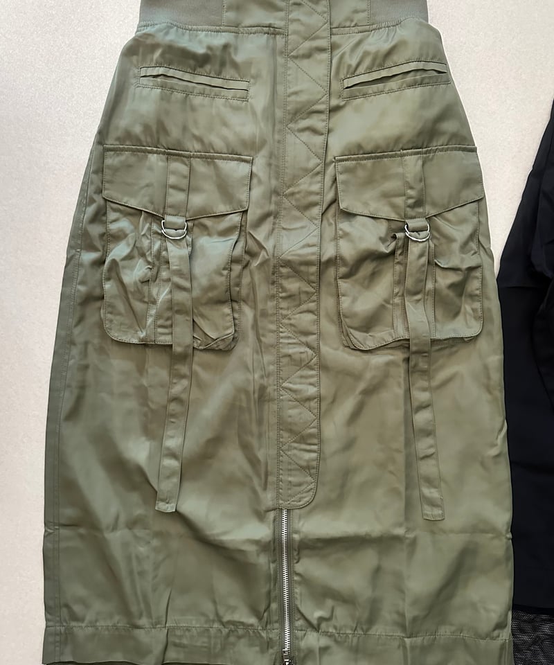 AGNOST】メッシュドッキングMA-1スカート | nouvergine