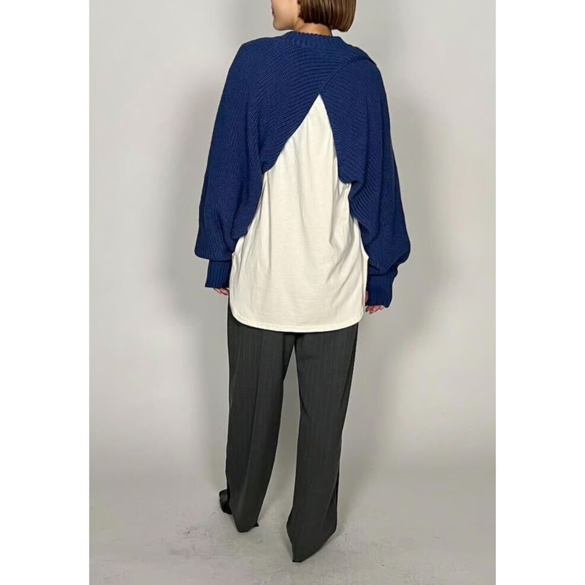 CHIGNON 】カシュクールニットボレロ | nouvergine