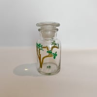 MIO YAMAMOTO flower painting medicine bottle No.2