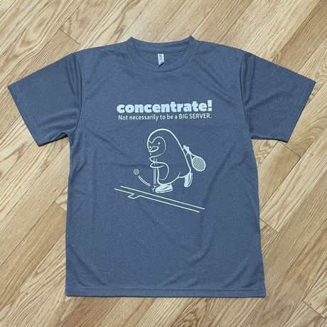 ぺんTシャツ concentrate! mixgray