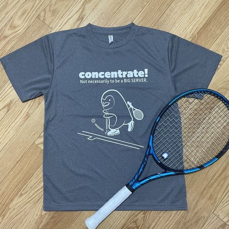 ぺんTシャツ concentrate! mixgray