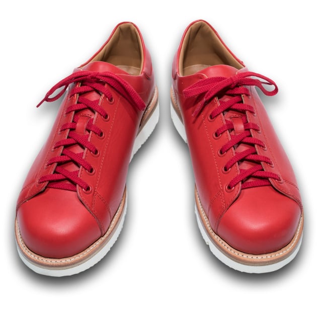 MS-1】レザ－スニ－カ－ブラックビブラムソ－ル | RESPECTABLE STORE