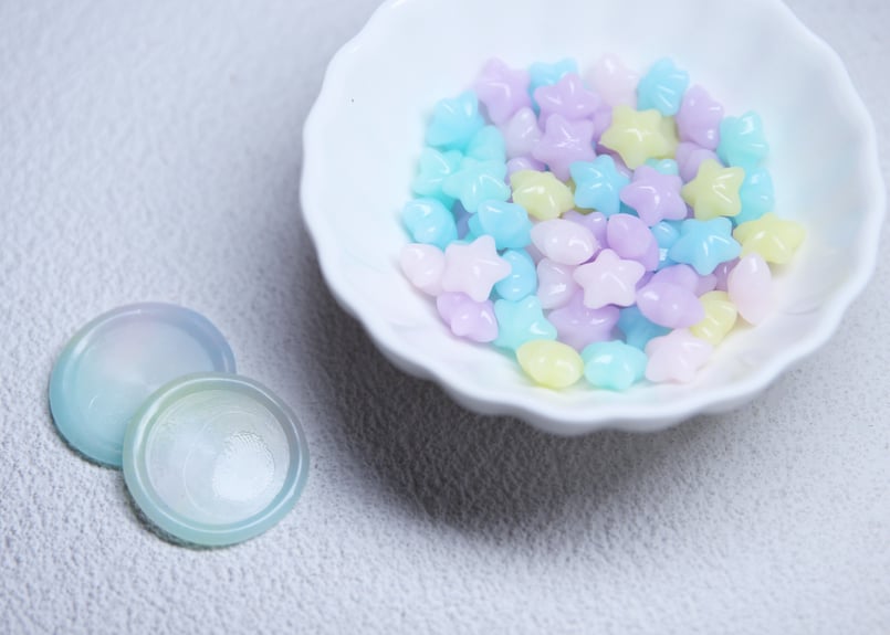 WM-S1 ワックス 星型半透明カラーミックス | Huochi -シーリング