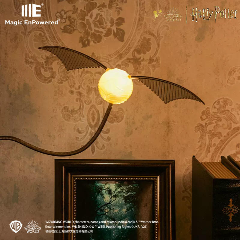 ハリーポッター【海外限定】 ゴールデンスニッチ 公式 ハリーポッター ゴールデン スニッチ デスク置時計 海外