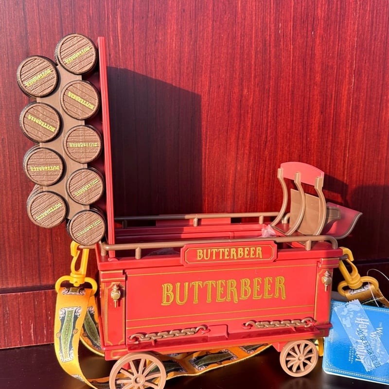ユニバーサルスタジオ北京限定　ハリーポッター　バタービール樽キャンディーケース ハリーポッター バタービール樽カートキャンディーケース 海外限定品