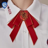 公式 ハリーポッター リボン タイ 寮章ワッペン 英国風 ホグワーツ制服 ME