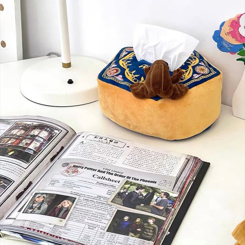 ハリーポッター カエルチョコレート ティッシュカバーケース 公式