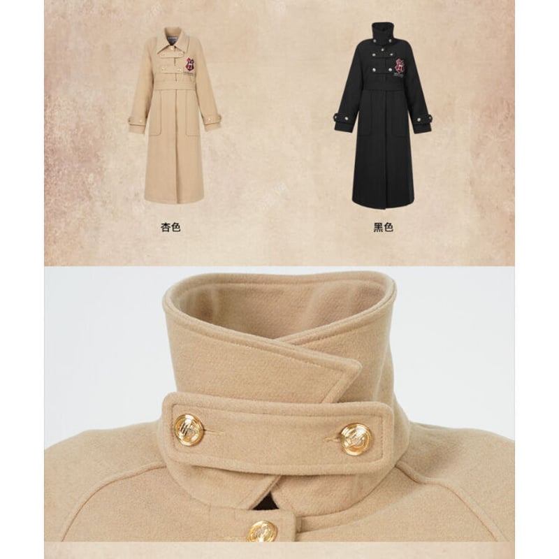 ⭐️本日限定価格2017AWパリコレポンチョ風コート極美品⭐️ Re:EDIT ステンカラーコート コート 「2024-25 WINTER