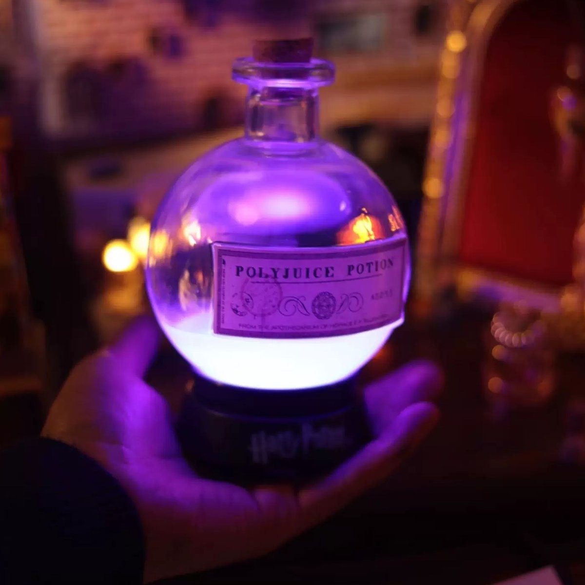 ハリーポッター ポリジュース薬ランプ 変色 ポーションランプ 海外限定