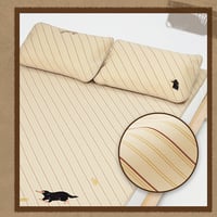 【152*203cm】ファンタスティックビースト ニフラー ストライプ柄 夏用 冷感 寝具セット BEASTコラボ  公式 海外限定
