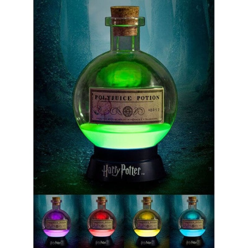 ラージサイズハリーポッター公式ライセンス商品 魔法薬ポリジュースポーションランプ ハリーポッター ポリジュース薬ランプ 変色 ポーションランプ