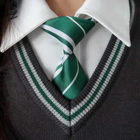 【公式】 ハリーポッター Vネックニット ベスト 刺繍入り  ホグワーツ制服 ME