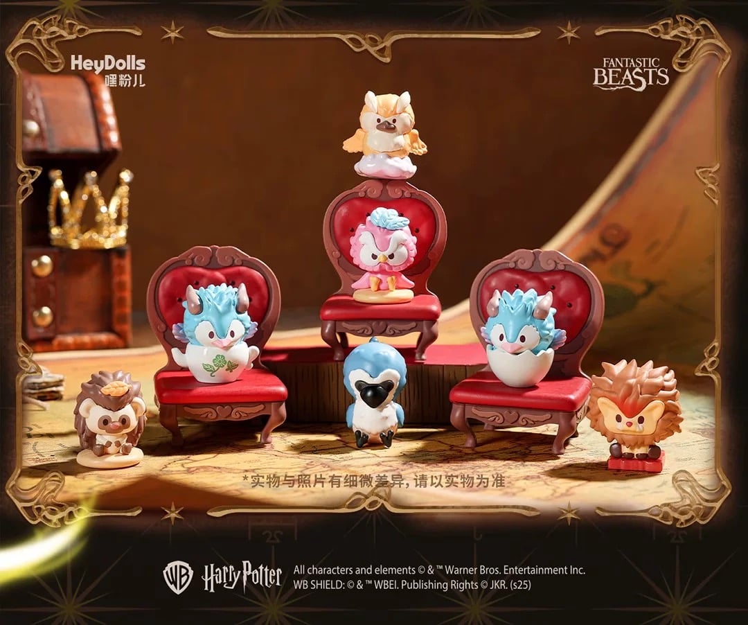 ファンタスティックビースト ニュートと魔法動物のデフォルメ