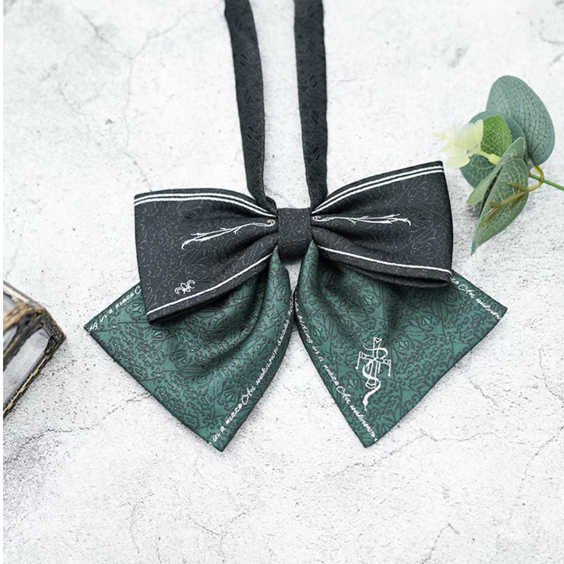 魔法アカデミー ワンポイント ゴシックリボン PB | Aki global