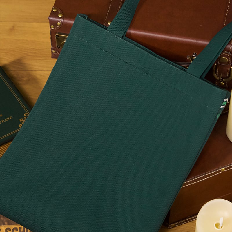 ハリーポッター クリスマス セーター柄 トートバッグ スリザリン ME