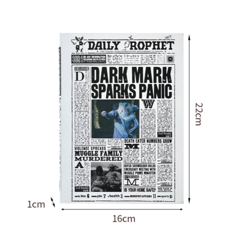 ハリーポッター 日刊預言者新聞 ノート ダンブルドア/ ヴォルデモート