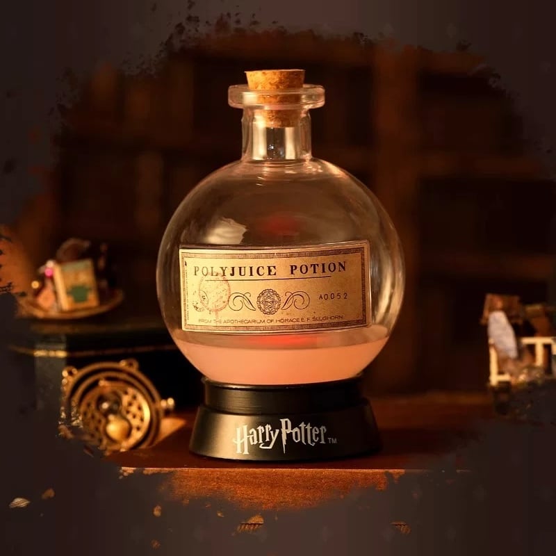 ラージサイズハリーポッター公式ライセンス商品 魔法薬ポリジュースポーションランプ ハリーポッター ポリジュース薬ランプ 変色 ポーションランプ 海外限定