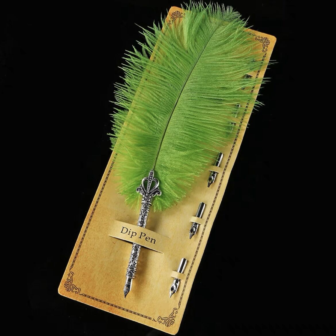 【希少品】hydeistの羽根ペン Amazon | 羽根ペンセット、羽根ペン、インクセット 絶妙で使い