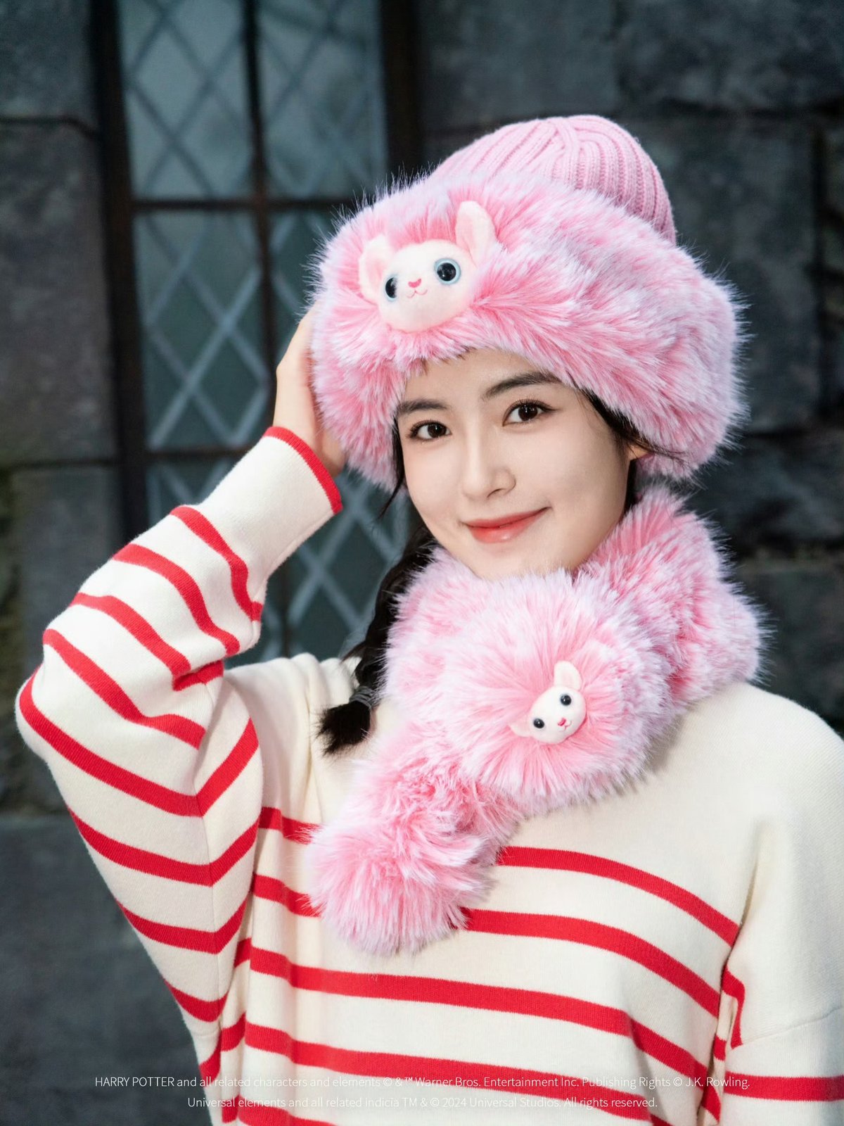 ハリーポッター ピグミーパフ ニット帽 ユニバーサルスタジオ海外限定