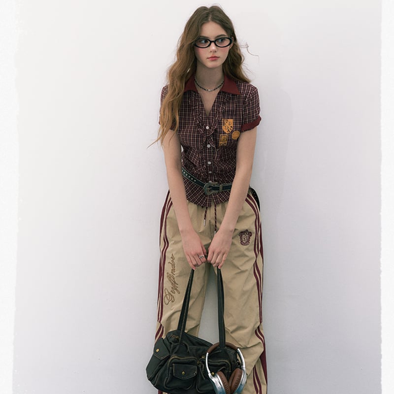 ハリーポッター ロングパンツ スポーツカジュアル ホグワーツ4色  