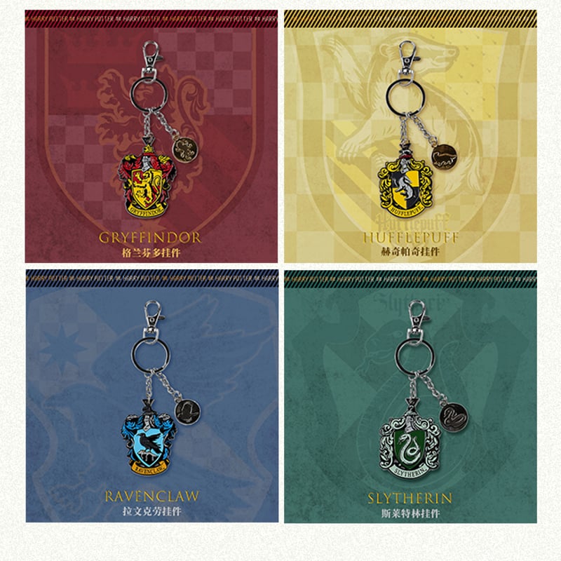 ハリーポッター ホグワーツ寮キーホルダー 4色 KYOUKO2024冬