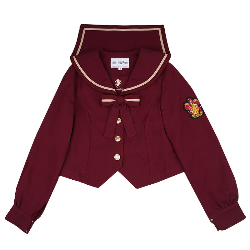 公式】 ハリーポッター 長袖 セーラー 服 ホグワーツ 梗豆KYOUKO制服馆 