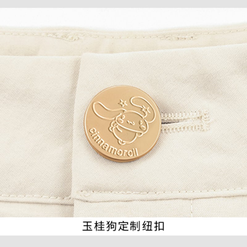 奈雪の茶 × サンリオ コラボ ブランケットセット 海外限定 公式 サンリオ シナモロール レースアップセーラーパンツ 海外