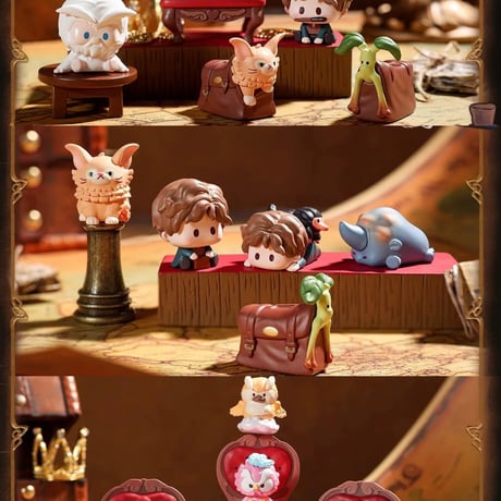 【BOX】ファンタスティックビースト ニュートと魔法動物のデフォルメフィギュア ブラインドコレクション 海外限定公式ライセンス品