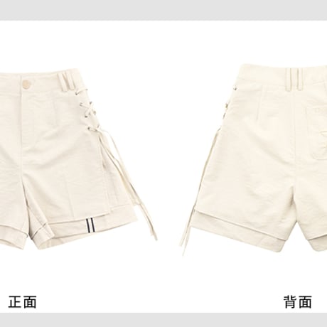 公式 サンリオ シナモロール レースアップセーラーパンツ 海外限定コラボ KYOUKO 2022夏