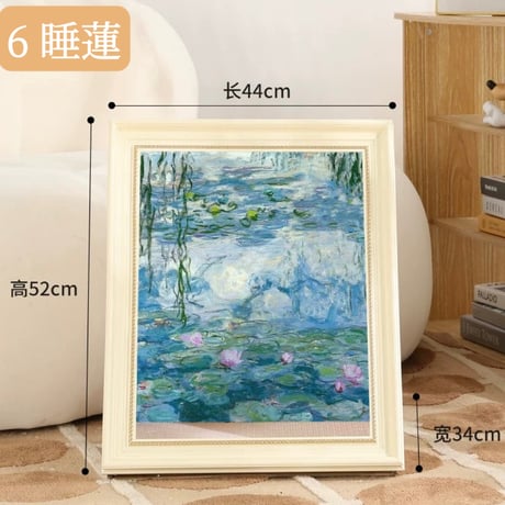 猫用 絵画の爪とぎハウス "アンティークフレーム 本体セット" 美術作品シリーズ
