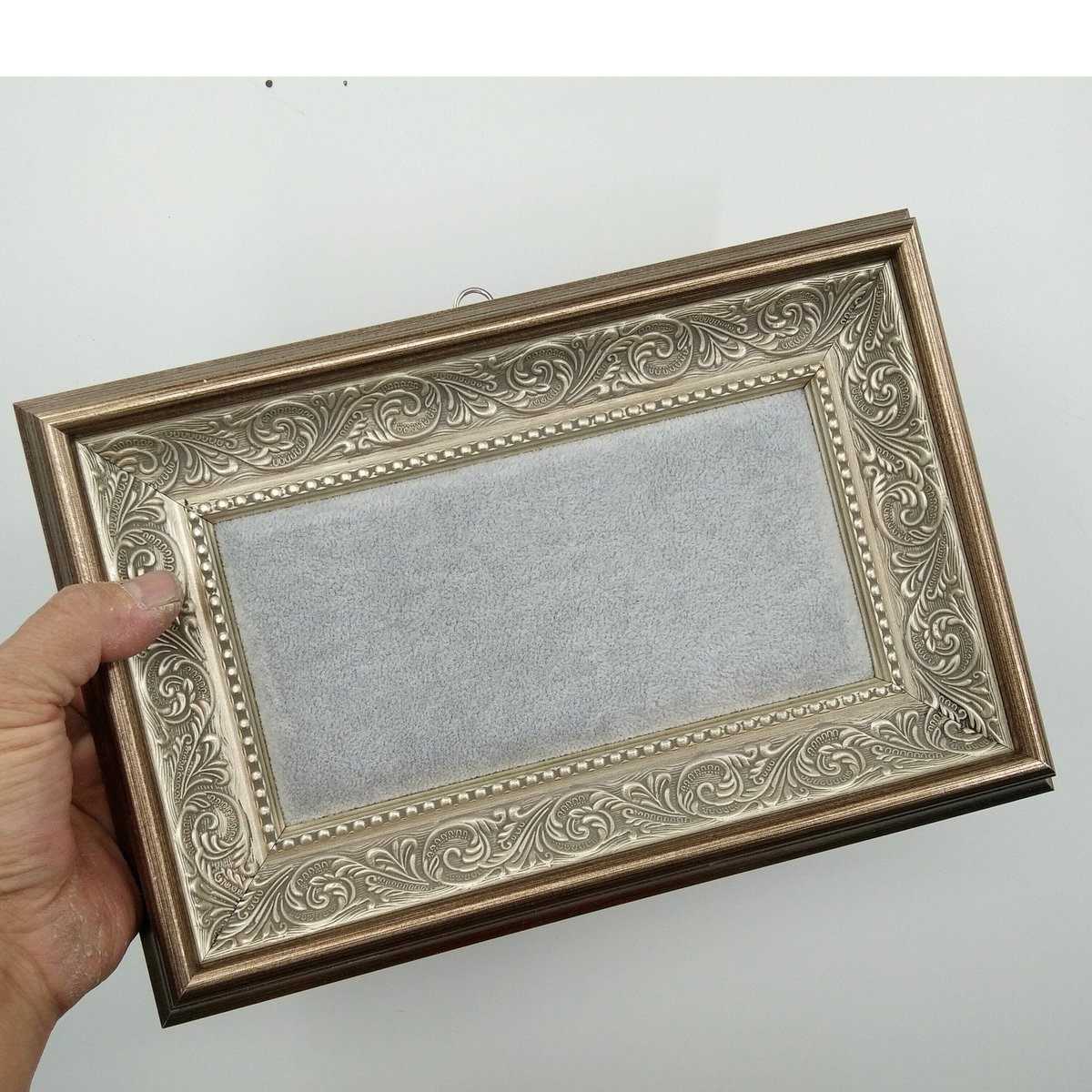 30×20㎝ 額縁 アクセサリースタンド 壁掛け 長方形 赤/緑/白